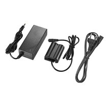 Andoer EH-5 + EP-5B 전원 배터리 교체 보철물 EN-100-240 EL15 특히 EU 니콘 D7000의 D7100 D7200의 D7500에 D500 D610의 D750 D800의 D810에 D850 적응, EU 플러그
