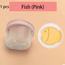 계란 Poacher 귀여운 보일러 홀더 플라스틱 세트 주방 밥솥 도구 튀김 가제 베이킹 액세서리 금형 팬케이크, 08 1피스 Fish
