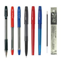 PILOT 파일럿 슈퍼그립 1.6mm볼펜 리필심, 리필심1.6mm-흑색