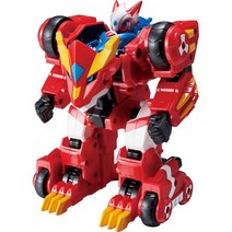 StormCarts-몬카트 변신 로봇 자동차 비트로이드 제로 드라카 레오 메가 카드 콤보, Monkat red