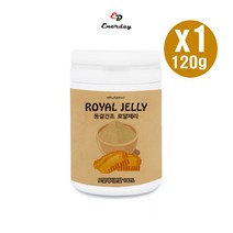 동결건조 로얄제리 분말 100% 호주산 생로얄제리 파우더 로얄젤리 로열제리 로열젤리 가루 120g 먹는법, 1개