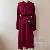 패턴 리본 원피스 도안 양재 옷만들기 S M L