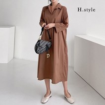 에이치스타일 OP 플로원피스 가을 간절기 쉬폰