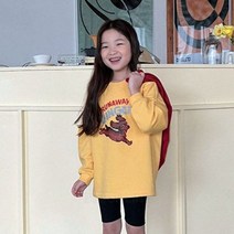 어반래빗KC 퍼피롱맨투맨 유아동복 키즈 주니어 봄 상의 티셔츠