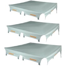 카 쉘터 자동차 텐트 카니발 티볼리 스타렉스 차박 라운지 스포티지 모닝 무쏘스포츠 칸 렉스턴스포츠 쏘렌토 조립식천막 올란도 산타페, 은, 2x2m