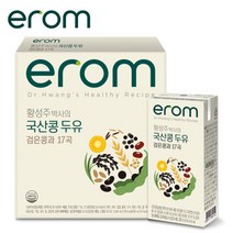 이롬 황성주 국산콩 두유 검은콩과17곡 190mlx16팩, 이롬 황성주 국산콩 두유 검은콩