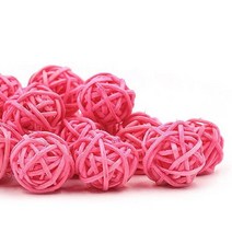 라탄볼 발향볼 핑크10개/만들기 디퓨저