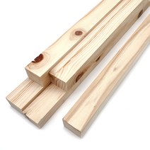 아이베란다 편백나무 두께별 폭 30mm 나무쫄대 목재쫄대 각목 각재, 12Tx30x800mm 유절, 1개