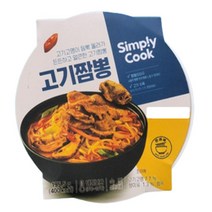 심플리쿡 고기짬뽕 즉석조리면 195.5g x 12개, 상세페이지 참조