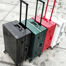로에드 연예인 여행용 캐리어 24인치 26인치 28인치, 29인치-화이트