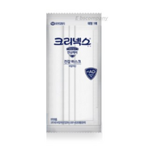 크리넥스 일회용 건강 마스크 대형, 1개입, 1500개, white