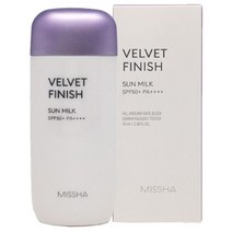 미샤 올 어라운드 세이프 블록 벨벳 피니쉬 선밀크 SPF50+ PA++++, 70ml, 1개