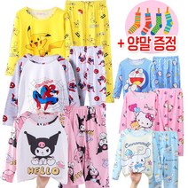 [코차레이드] 아동 캐릭터 실내복 상하세트+양말증정