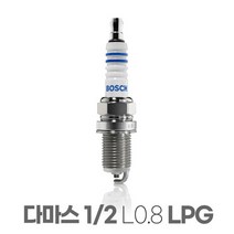 보쉬 다마스 1/2 LPG 0.8 이트륨 점화플러그 WR8DC+, 상세페이지 참조