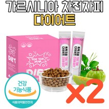 여자 여성 굶지않은 해썹 인증 가르시니아 다이어트 체지방 감소 식이섬유 장 운동 날씬해지는 법 BMI 감소 치커리 30포 2개