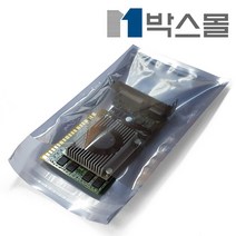 박스몰 정전기방지봉투 제전비닐 접착/비접착/지퍼, 1개, PET 비접착(211) 13x20 / 100장