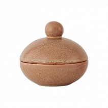 북유럽 오이오이 OYOY 사가 봉보니에르 볼 보울 그릇와 덮개 로우 지름 8 cm Camel