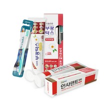 부광탁스 프리미엄 치약150g+칫솔 세트 + 인사덴트닥터 치약 150g, 부광탁스 프리미엄 치약세트 + 인사덴트닥터 치약