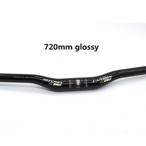 카본핸들바 탄소 MTB 자전거 핸들 바 세트 산악 amp 줄기 및 부품 광택, [15] Rise 720mm