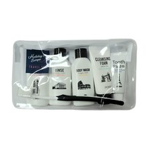 애경 유럽 여행용 세트 세면도구 간편 휴대 사용 샴푸 린스 바디 폼 칫솔 치약
