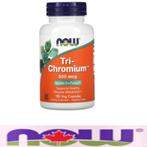 나우푸드 크롬 유전자변형성분 무함유 500mcg 트라이 크로뮴 Tri-Chromium [180정*1병]