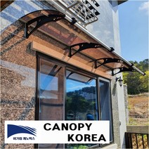 캐노픽스 1000x7100 캐노피 테라스 창문 렉산 처마 비가림 현관 주택 차양 비가리개, 블루, 직결피스, 회색