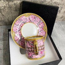 우아한 스타일 케이터링 뼈 중국 컵 멀티 스타일 간단한 세라믹 커피 컵과 패턴 세트 2 세트 상자가있는 접시, a10