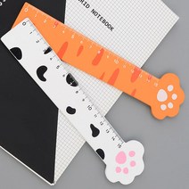 15센치자 15센티 직선자 15cm 자 나무자, 기본, 오렌지