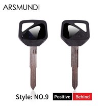 키복사 lqyl new 빈 키 오토바이 혼다 cbr600rr f5 cb400 vtec, 1 개 블랙