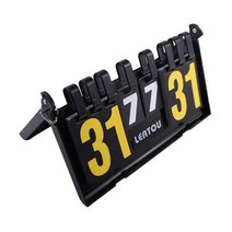 키밍 경기 점수기록판 H2531, 블랙, 1개