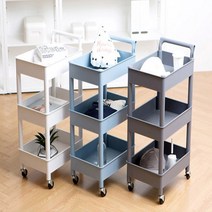 [도돌이샾제휴]미용식매대 이동식매대 음식점 가정용 약국 양호실 청소 이동식트레이, 제품선택, 화이트