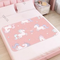 월경 방수 패드 생리 매트 초경 선물 세트 순면 귀여운 캐릭터 딸 여자친구 세탁 가능 요