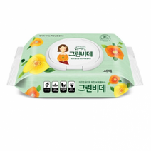한예지 그린비데 물티슈 캡형, 10개, 1팩