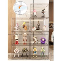 HYR 레고케이스진열장대형 레고 진열장 레고 장식장, 투명