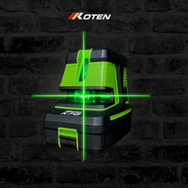 KOTEN 코텐 K7G 그린레이저레벨기 5방향 포인트+크로스라인 조적용 레이저 SL-7G