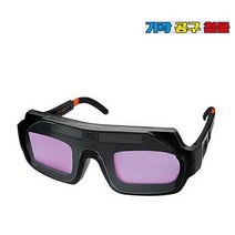 고급용접안경 성우툴링 자동 차광 보안경 자동 용접면 S007, 1개