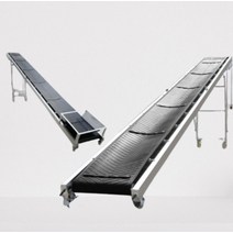 택배 상하차 접이식 컨베이어 벨트 컨베어 콘베어, 4m 컨베이어 + 600mm + 0개