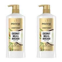 Pantene 펜틴 코코넛밀크 아보카도 컨디셔너 1.1L 2개 Coconut Milk and Avocado Conditioner