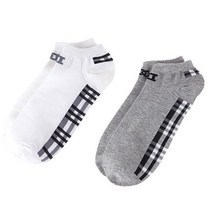PGM^*^몰남자 바닥 체크 무늬 데일리 발목 양말 5켤레 삭스 캐주얼 남성 운동 스포츠 줄양말 세트 짧은목 단목 학생^*췤pgm