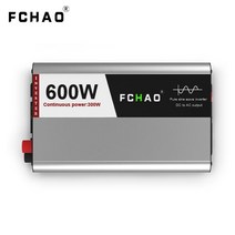 차량용인버터FCHAO-자동차 전원 인버터 600W 오프 그리드 태양광 시스템 가정 풍력 에너지 새로운 생성 D, 01 300W