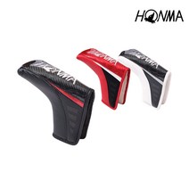 혼마 PC12101 블레이드형 퍼터커버 헤드커버, 레드