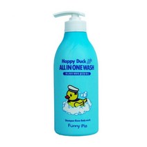 퍼니피아 해피덕 올인원 바디워시 500ml 피부 몸 가려움증 건조증 모낭염 등드름, 1, 본상품선택