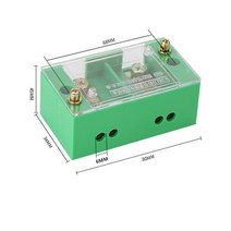 전기판넬전기세 고전력 정션 박스 퀵 커넥트 220v 단상 가정용 커넥터 제로 파이어 션트 터미널 블록 박스, [02] 2 In 4 Out
