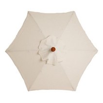 대형 파라솔 야외 민물 낚시 그늘막 2273m 정원 우산 커버 방수 해변 캐노피 UV 보호 양산 교체, Beige+3M 6Ribs