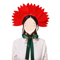 카네이션 머리띠 펠트 DIY키트/완제품 어버이날 스승의날 부모님생신선물, 완제품/사랑해요