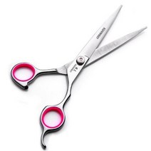 강아지 커브가위 발바닥 바리깡 요술가위 애견 미용 가위 개 액세서리 애완 동물 애완 동물 용품 개 고양이 손질 개 머리 스테인레스 스틸 휴대용, 7인치 플랫 컷