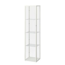 이케아 DETOLF 유리문 장식장, 화이트_203.540.43
