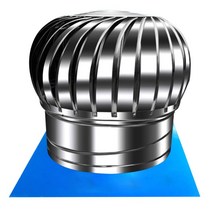 루프탑 빌라 정화조 냄새제거 옥상 주택 창고 환풍기, 500mm304스테인리스 후부