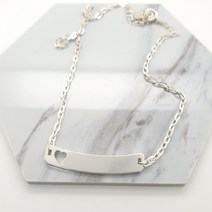 벨로벨라 주얼리 실버925 미아방지 하트 목걸이