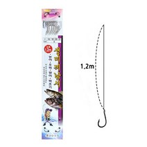 농어 바늘 농어찌 외수질 채비 생미끼 묶음바늘 KS330, 01.KS-330 농어채비 18호